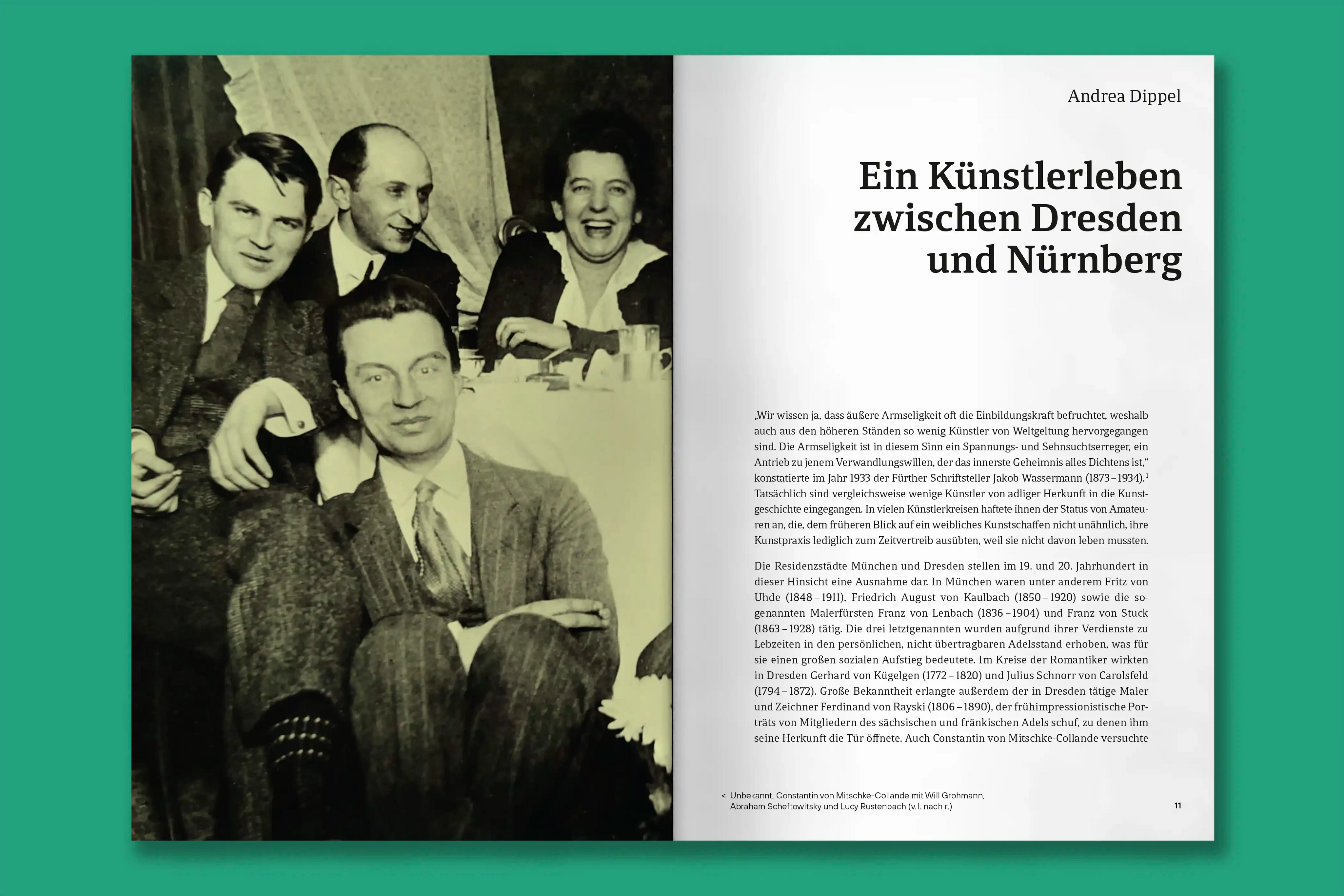 Constantin von Mitschke-Collande Ein Künstlerleben zwischen Dresden und Nürnberg