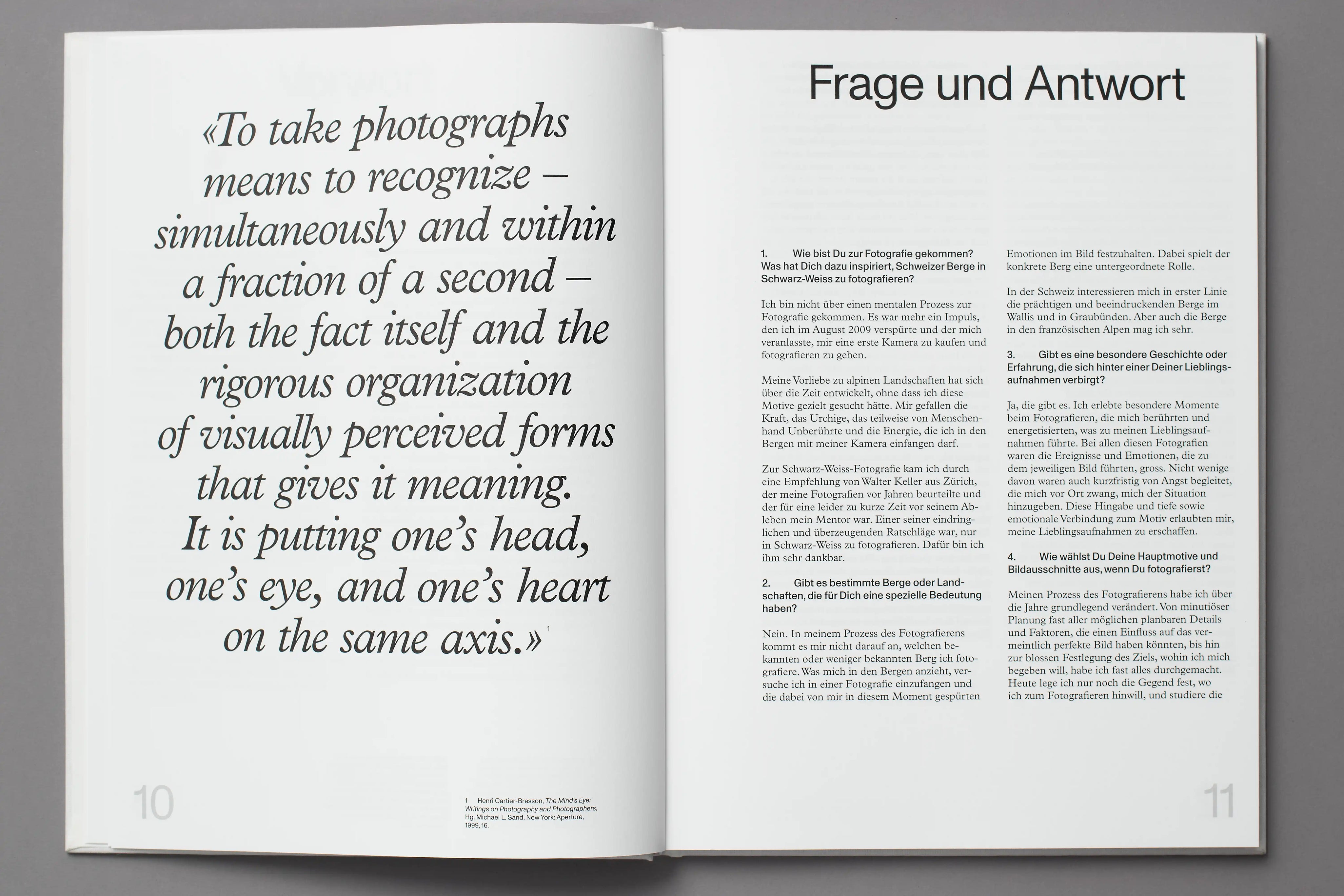 Fotografieren im Moment der Vollkommenheit / Photographing in the Moment of Completeness