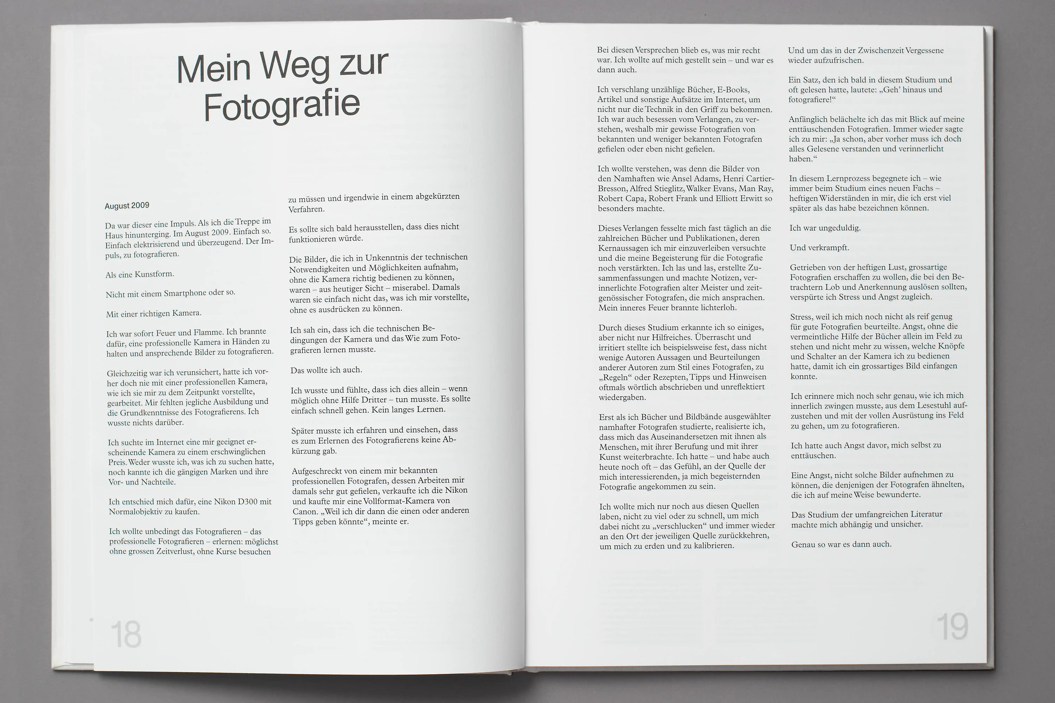 Fotografieren im Moment der Vollkommenheit / Photographing in the Moment of Completeness