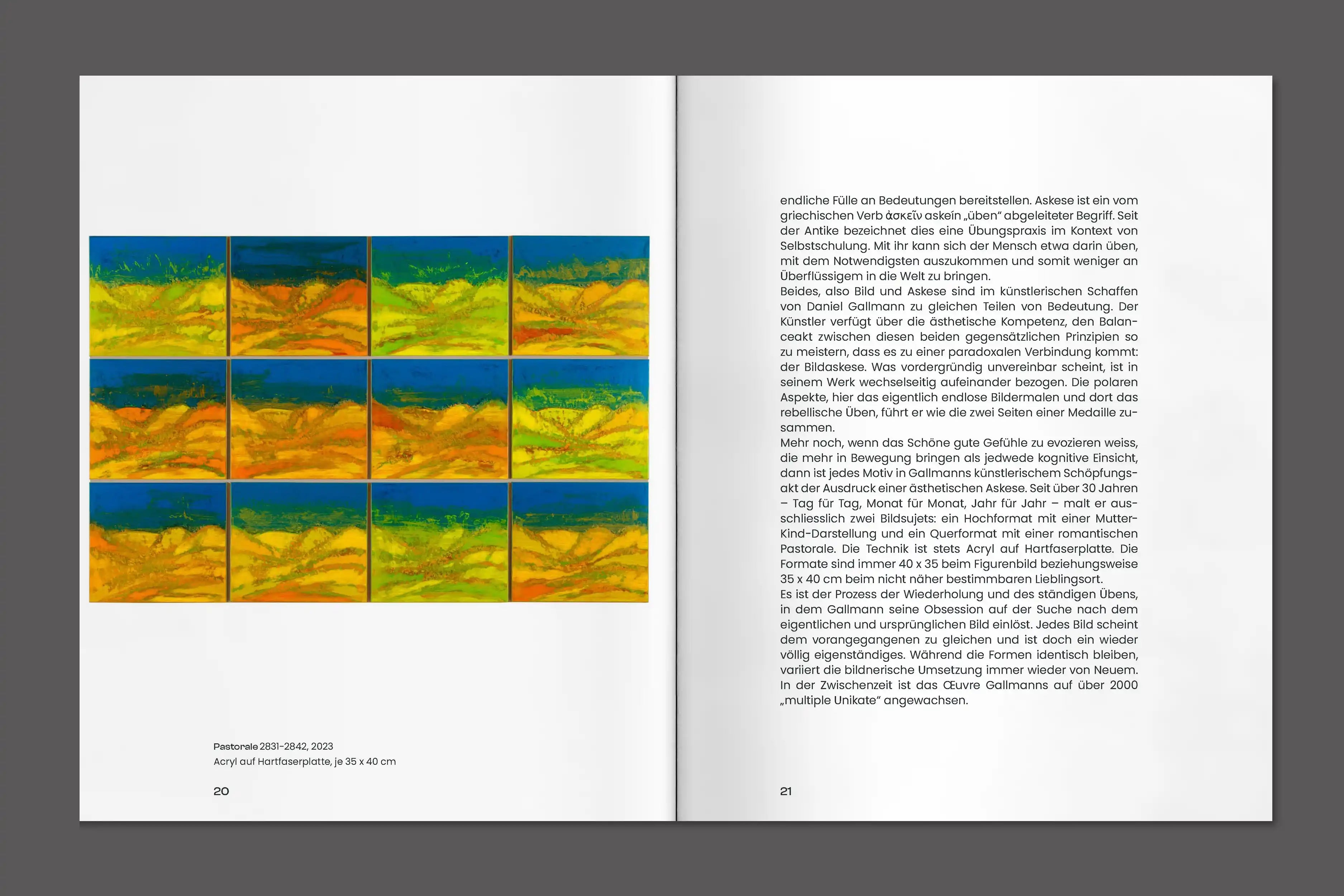 Daniel Gallmann - Pictorial Asceticism & Being Part