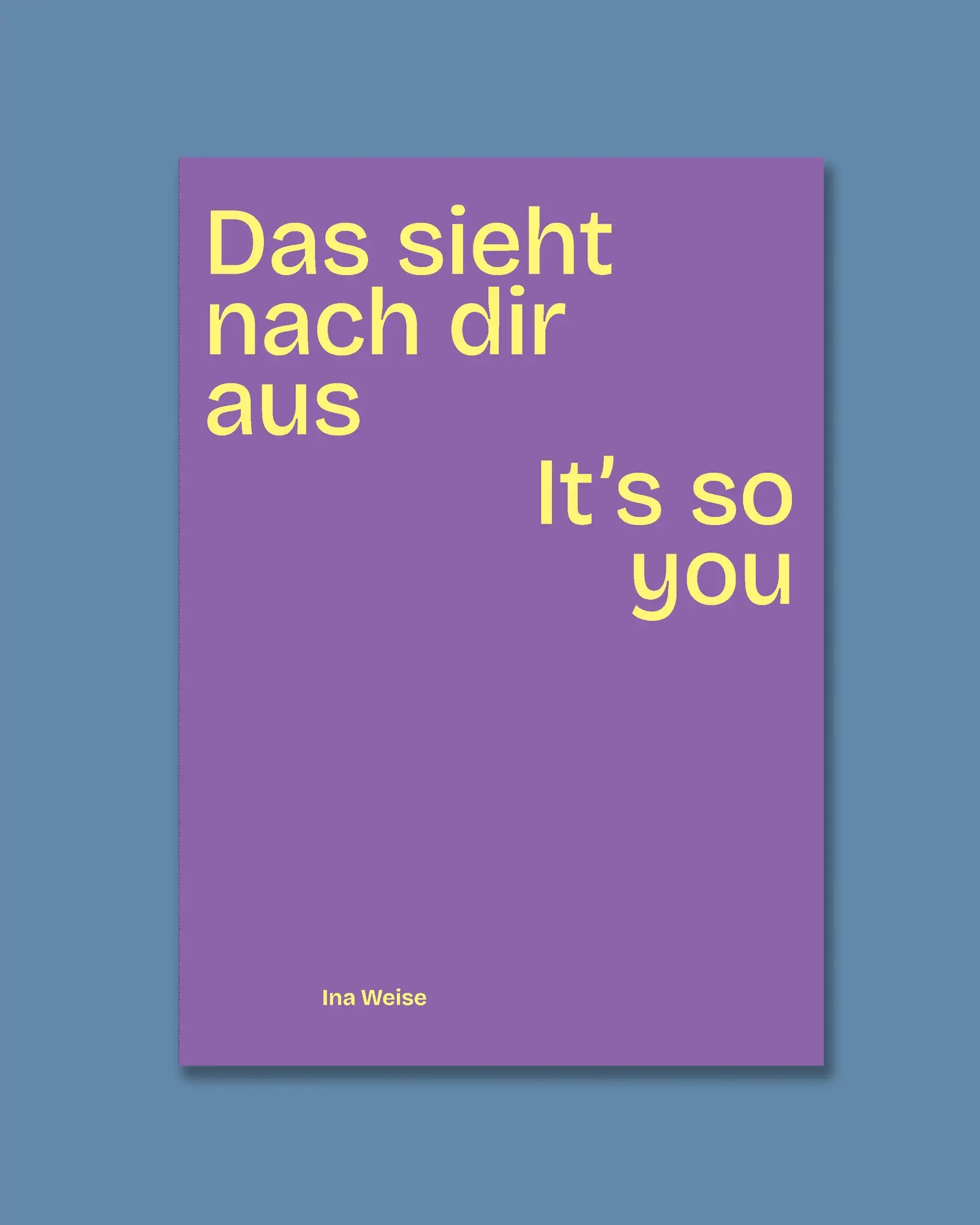 Ina Weise - Das sieht nach dir aus ("It's so you")