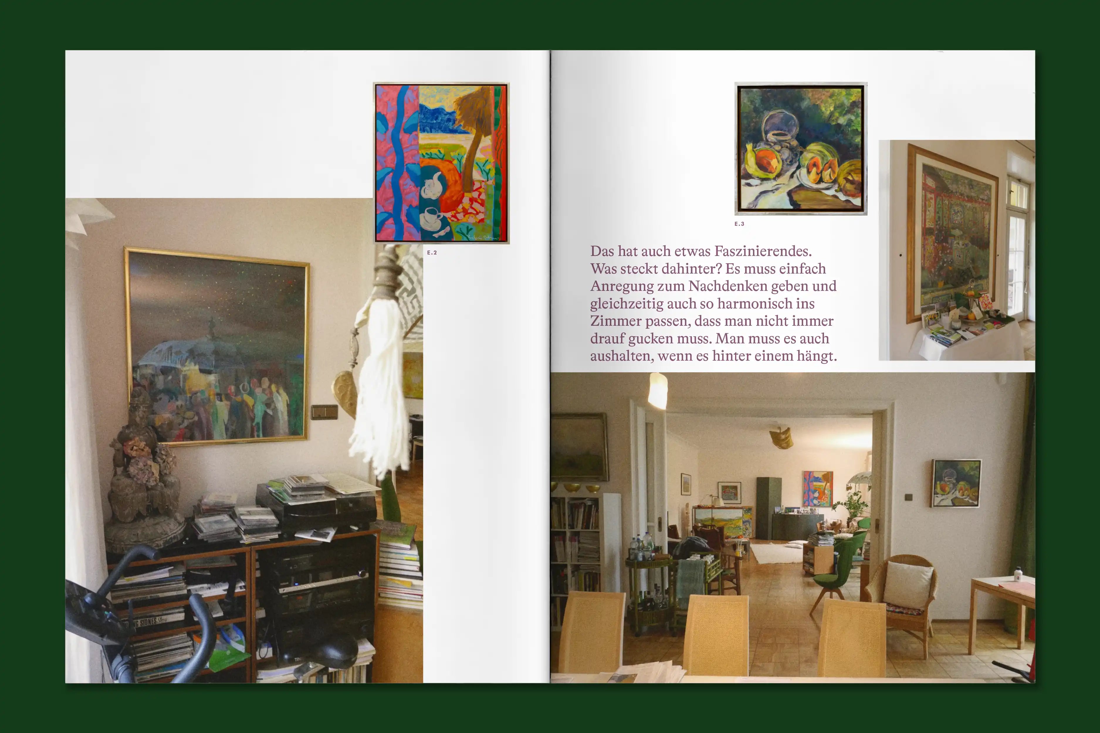Aber mit Kunst kann man auch leben - Eine Ausstellung mit Mia Unverzagt in Zusammenarbeit mit Anne Hörz
