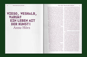 Aber mit Kunst kann man auch leben - Eine Ausstellung mit Mia Unverzagt in Zusammenarbeit mit Anne Hörz