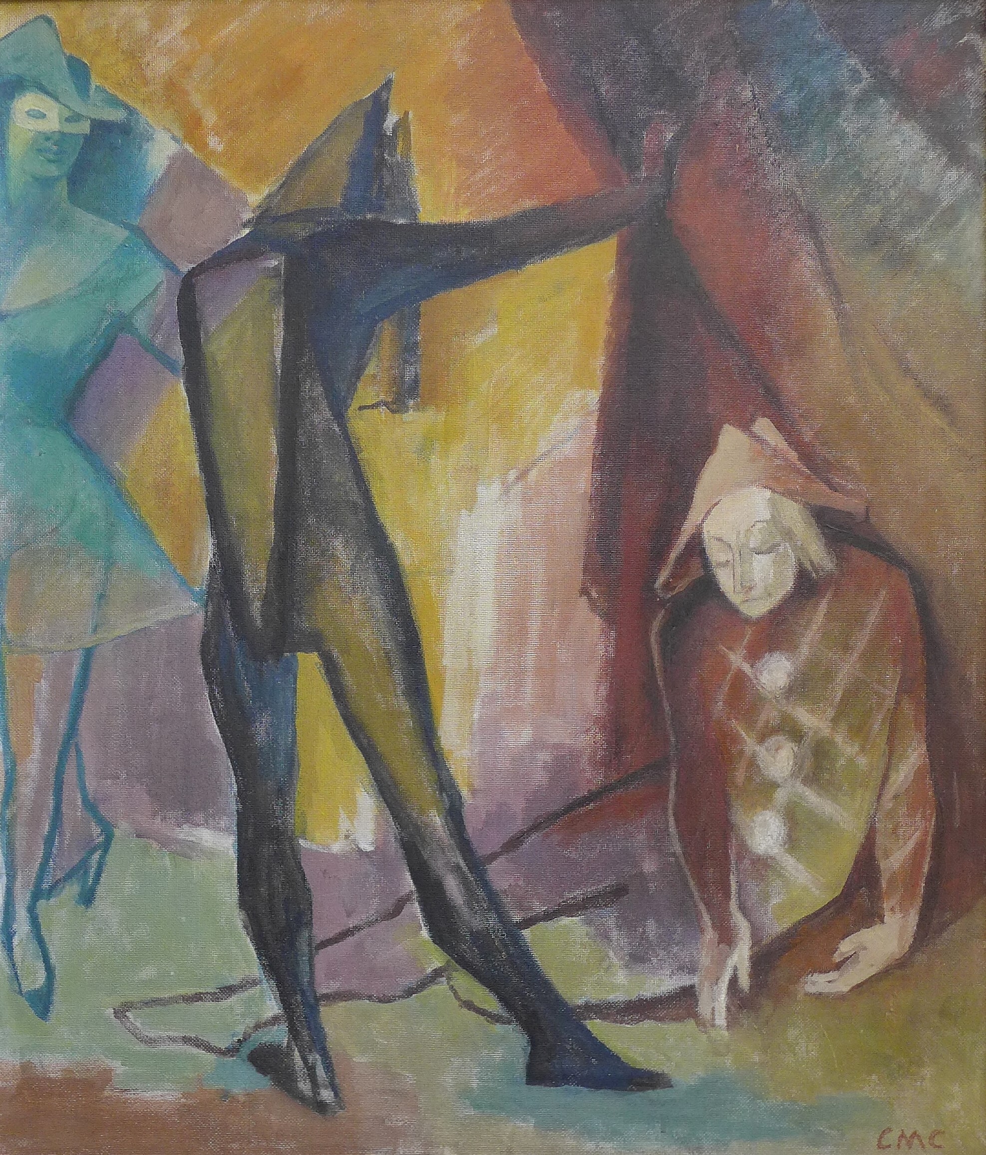 Mitschke Collande Finale Bajazzos Tod 1954 1956 Sammlung Kunstvilla Foto Kunstvilla Metadaten