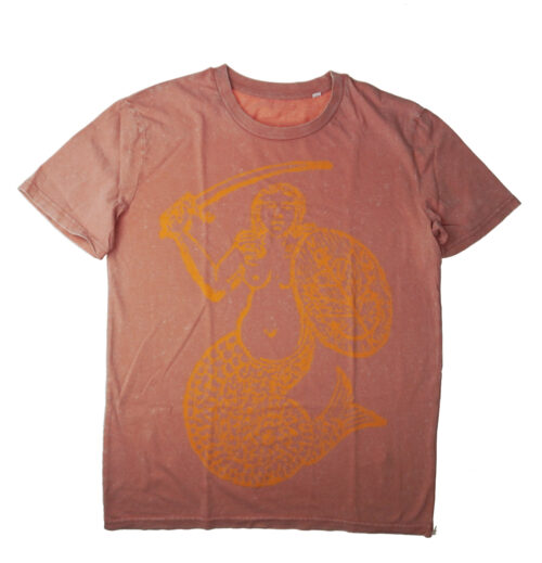 Mermaid shirt bissi zerknittert