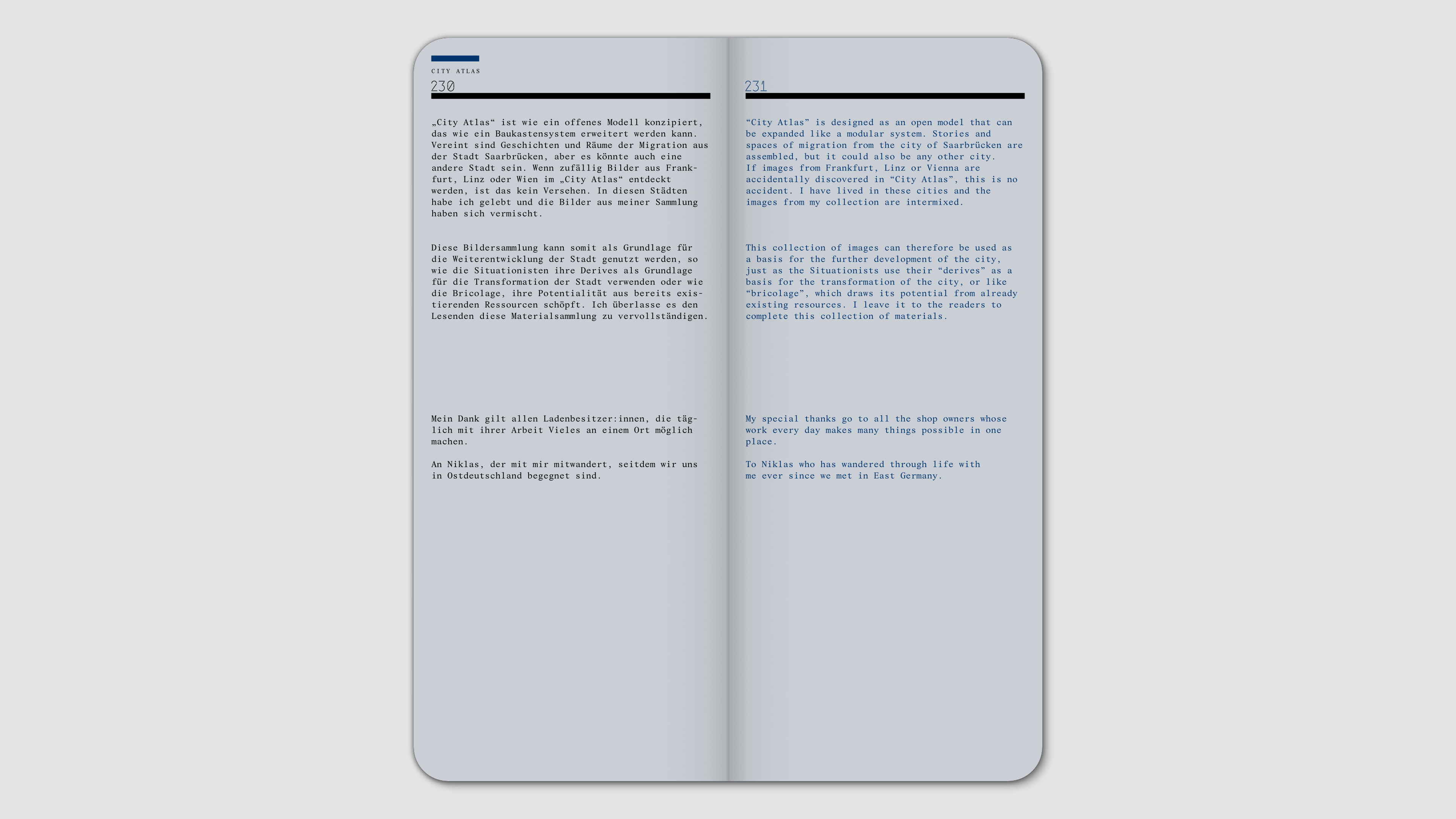 City Atlas 230 231