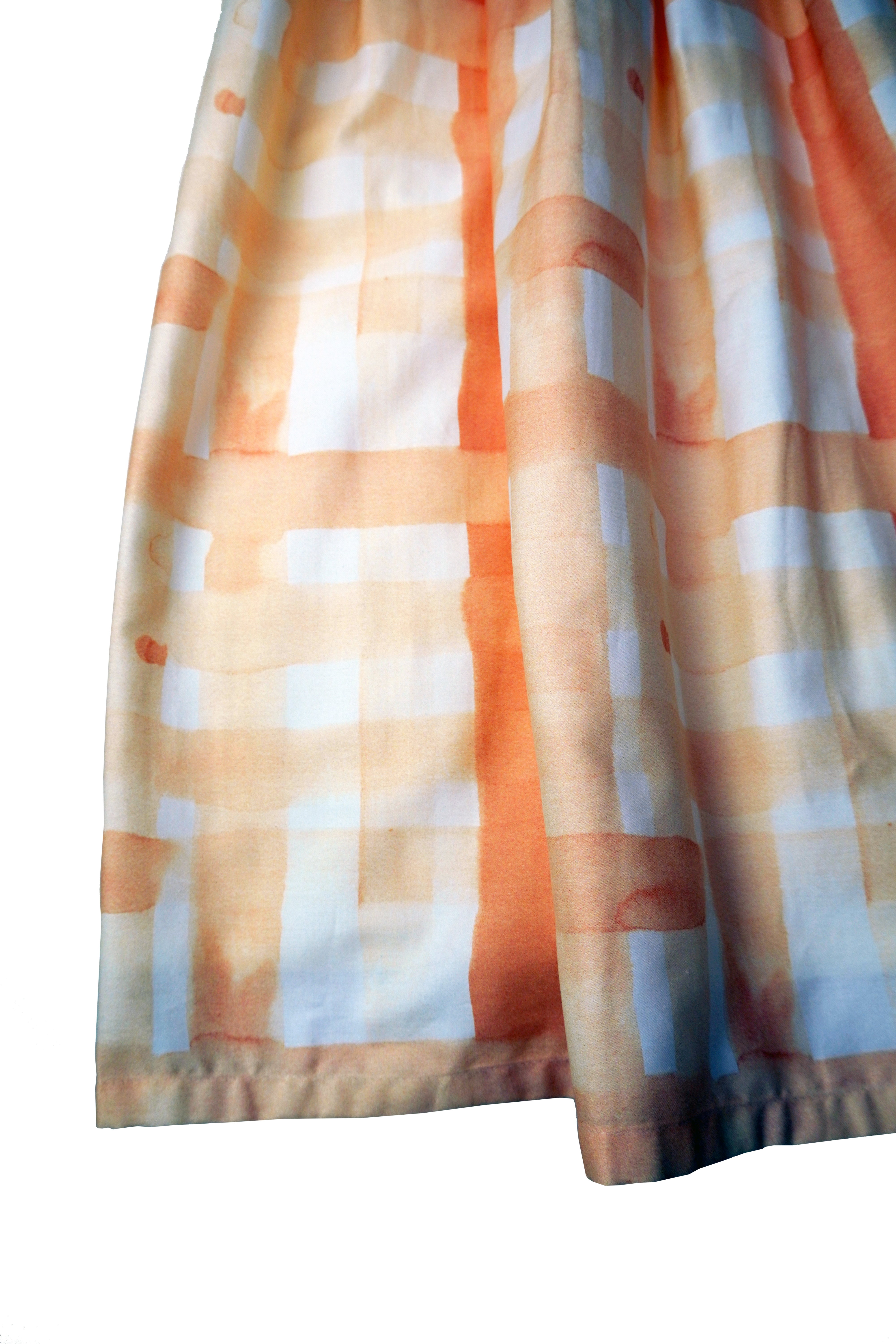Gingham Watercolour beige 2 VFMK