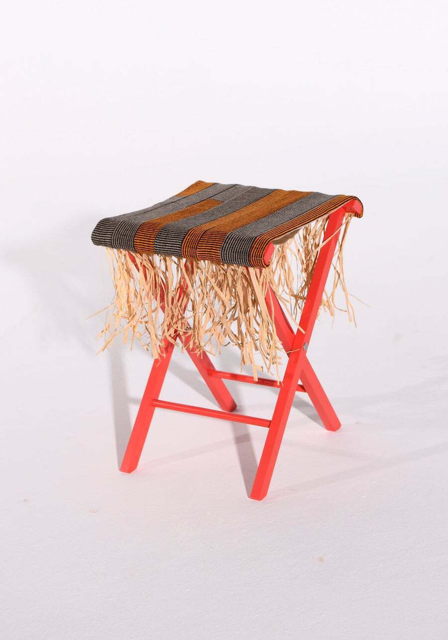Stool cool red